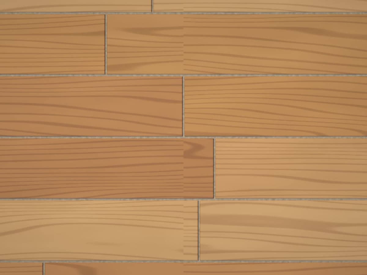 Cedar-toned wood boards.